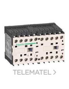 MINICONTACTOR INVERSOR 12A 3P 24V CC