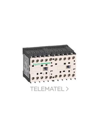 MINICONTACTOR INVERSOR 12A 3P 24V CC