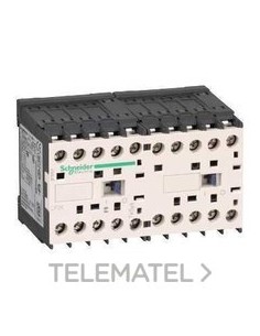 MINICONTACTOR INVERSOR 6A 3P 12V CC