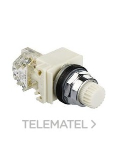 PULSADOR TIPO 9001K ALIM.DCTA.24V BL