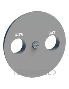 CARATULA TOMA TV/R ALUMINIO