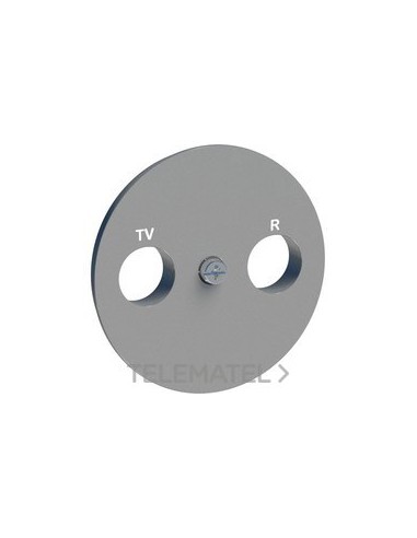CARATULA TOMA R-TV/SAT ALUMINIO