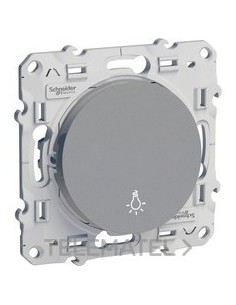 PULSADOR 10A SÍMBOLO LUZ CAMPANA