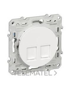 TOMA DOBLE RJ45 CATEGORÍA 5 UTP