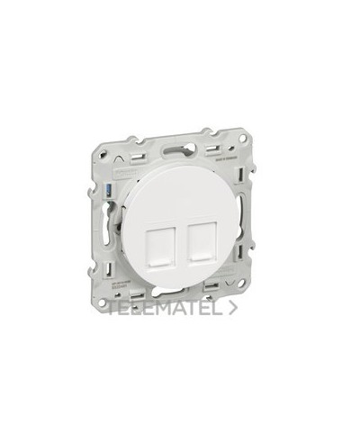 TOMA DOBLE RJ45 CATEGORÍA 5 UTP