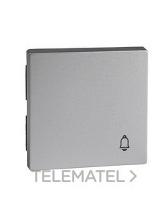 TECLA SÍMBOLO TIMBRE ELEGANCE ALUMINIO