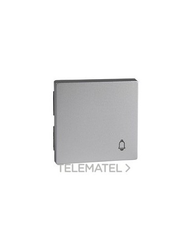 TECLA SÍMBOLO TIMBRE ELEGANCE ALUMINIO