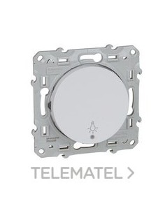 PULSADOR 10A SÍMBOLO LUZ CON LED