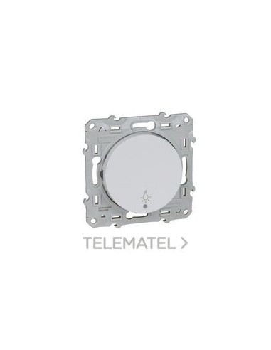 PULSADOR 10A SÍMBOLO LUZ CON LED