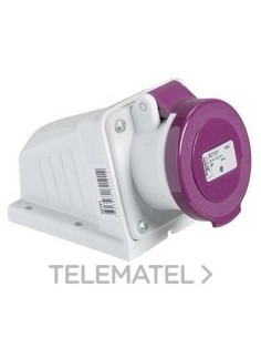 BASE MURAL 16A 2P 20-25V IP44