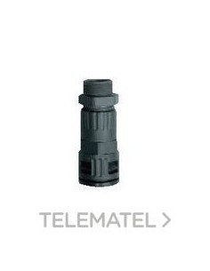 RACOR RQGZ1-P DIÁMETRO 10 7 IP 66 NEGRO