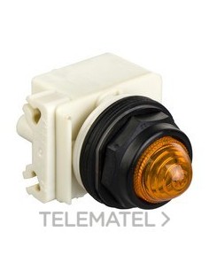 PILOTO LUMINOSO ÁMBAR 120V AC/DC