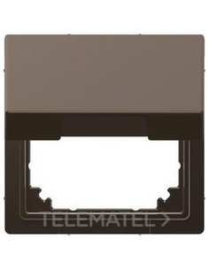 ADAPTADOR ELEGANCE D-LIFE CON TAPA MOCCA