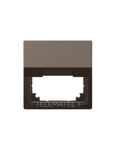 ADAPTADOR ELEGANCE D-LIFE CON TAPA MOCCA