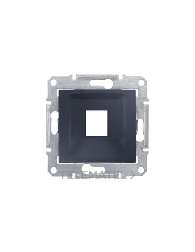 CARATULA RJ45 GRAFITO