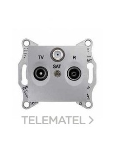 TOMA R/TV/SAT INTERMEDIA ALUMINIO