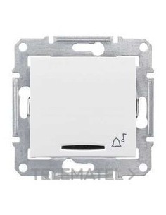 PULSADOR SÍMBOLO LUZ SIN MARCO BLANCO