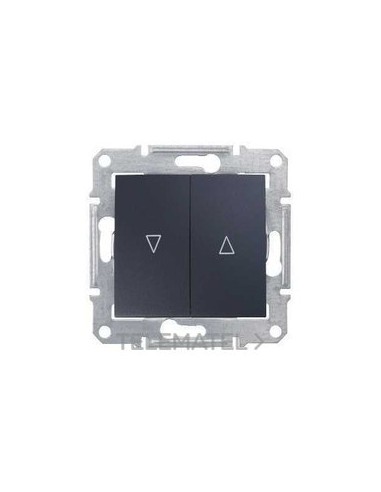 INTERRUPTOR PERSIANA GRAFITO