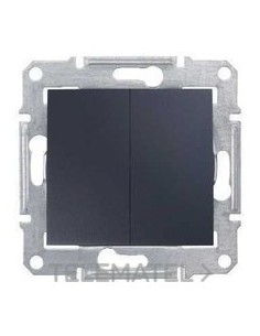 CONMUTADOR DOBLE GRAFITO