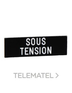 ETIQUETA 8x27mm 'SOUS TENSION'