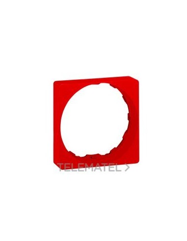 ADITIVO CUADRADO PARA XB5A ROJO