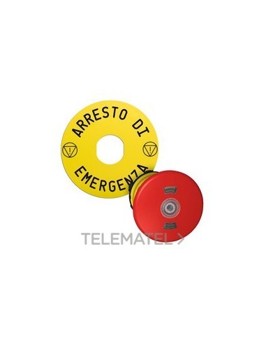 CBZA.PULS.SETA EMERG.LUMIN.60mm C/ETIQ