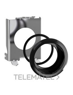 KIT MONTAJE ENRASADO METAL NEGRO