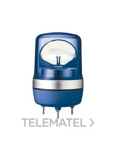 BALIZA ROTATIVA DIÁMETRO 106mm 24V AZUL