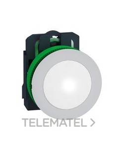 PULS.LUMIN.XB5 MONT.ENRAS.BL 24V COLOR