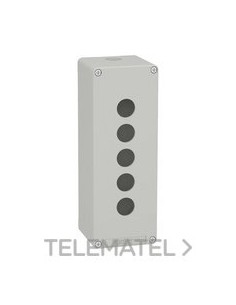 CAJA VACÍA 5 ORIF.80x220x77mm GR