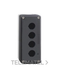 CAJA VACÍA 4 TALADROS MONTADA