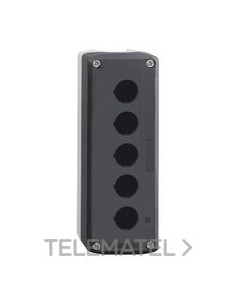 CAJA VACÍA 5 TALADROS MONTADA