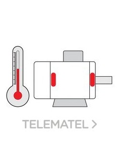 RELÉ PT100/1000/KTY P/SUPERVISIÓN RODAM.