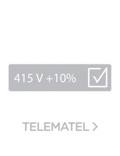 ALIMENTACIÓN DE RED 415V +10 %